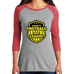 TriBlend Women's 3/4 Raglan Tee Thumbnail