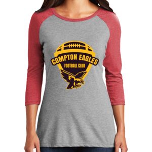 TriBlend Women's 3/4 Raglan Tee Thumbnail