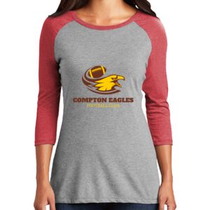 TriBlend Women's 3/4 Raglan Tee Thumbnail