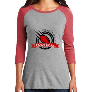 TriBlend Women's 3/4 Raglan Tee Thumbnail