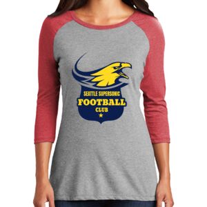TriBlend Women's 3/4 Raglan Tee Thumbnail
