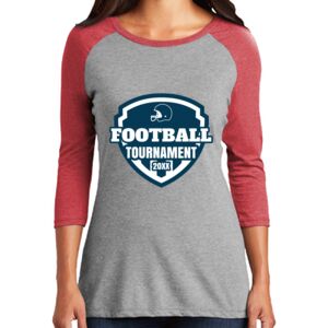TriBlend Women's 3/4 Raglan Tee Thumbnail