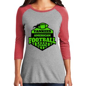 TriBlend Women's 3/4 Raglan Tee Thumbnail