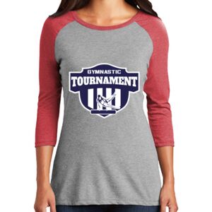 TriBlend Women's 3/4 Raglan Tee Thumbnail