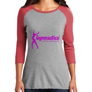 TriBlend Women's 3/4 Raglan Tee Thumbnail