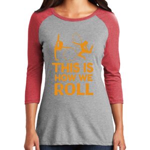 TriBlend Women's 3/4 Raglan Tee Thumbnail