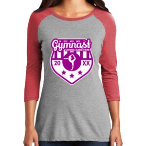 TriBlend Women's 3/4 Raglan Tee Thumbnail
