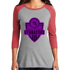 TriBlend Women's 3/4 Raglan Tee Thumbnail
