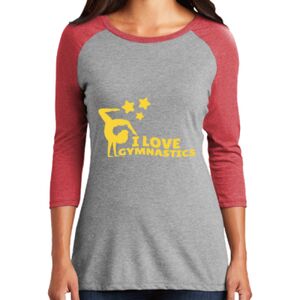 TriBlend Women's 3/4 Raglan Tee Thumbnail
