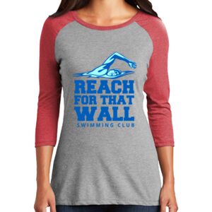 TriBlend Women's 3/4 Raglan Tee Thumbnail