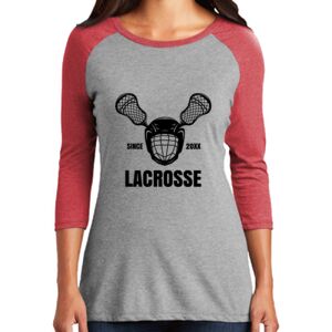 TriBlend Women's 3/4 Raglan Tee Thumbnail
