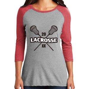 TriBlend Women's 3/4 Raglan Tee Thumbnail