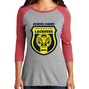 TriBlend Women's 3/4 Raglan Tee Thumbnail