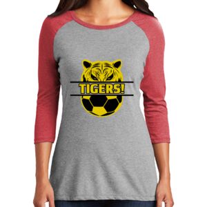 TriBlend Women's 3/4 Raglan Tee Thumbnail