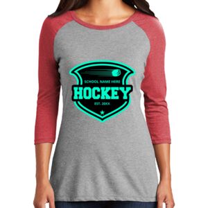 TriBlend Women's 3/4 Raglan Tee Thumbnail