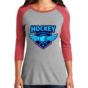 TriBlend Women's 3/4 Raglan Tee Thumbnail