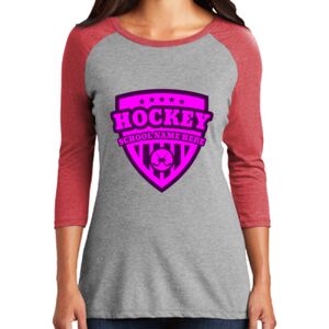TriBlend Women's 3/4 Raglan Tee Thumbnail