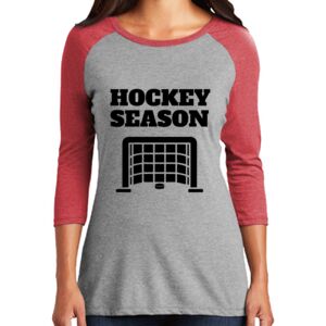 TriBlend Women's 3/4 Raglan Tee Thumbnail