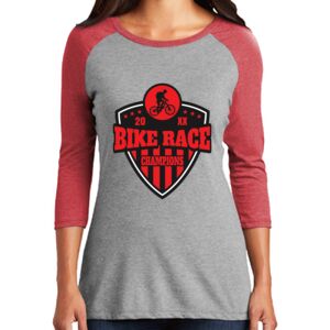 TriBlend Women's 3/4 Raglan Tee Thumbnail