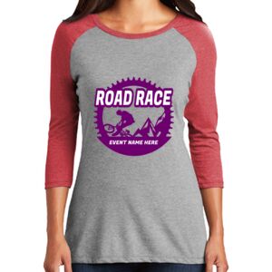 TriBlend Women's 3/4 Raglan Tee Thumbnail