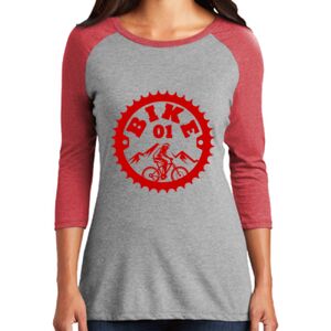 TriBlend Women's 3/4 Raglan Tee Thumbnail