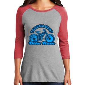 TriBlend Women's 3/4 Raglan Tee Thumbnail