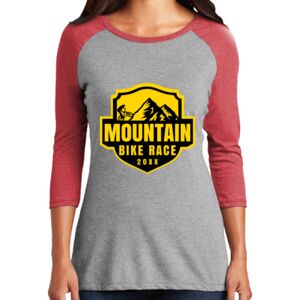 TriBlend Women's 3/4 Raglan Tee Thumbnail