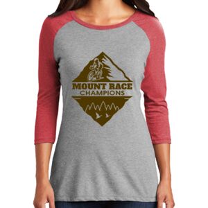 TriBlend Women's 3/4 Raglan Tee Thumbnail