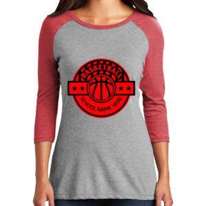 TriBlend Women's 3/4 Raglan Tee Thumbnail
