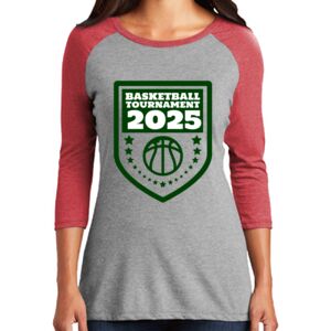 TriBlend Women's 3/4 Raglan Tee Thumbnail