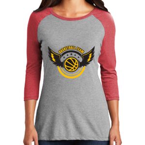 TriBlend Women's 3/4 Raglan Tee Thumbnail