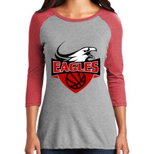 TriBlend Women's 3/4 Raglan Tee Thumbnail