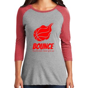 TriBlend Women's 3/4 Raglan Tee Thumbnail