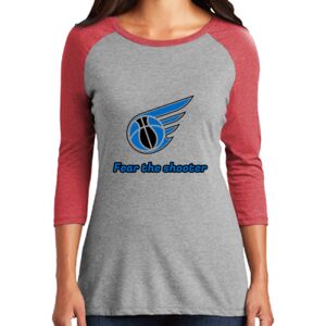 TriBlend Women's 3/4 Raglan Tee Thumbnail