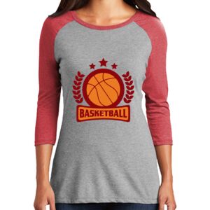 TriBlend Women's 3/4 Raglan Tee Thumbnail