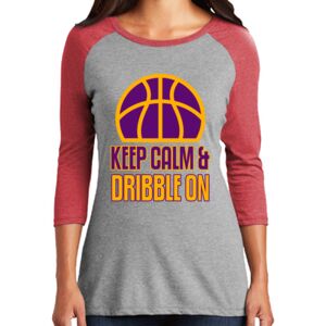 TriBlend Women's 3/4 Raglan Tee Thumbnail