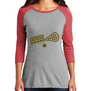 TriBlend Women's 3/4 Raglan Tee Thumbnail