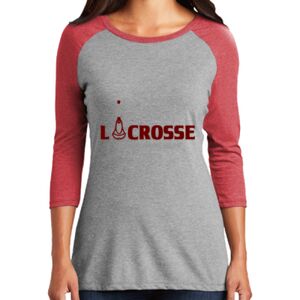 TriBlend Women's 3/4 Raglan Tee Thumbnail