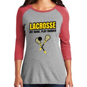TriBlend Women's 3/4 Raglan Tee Thumbnail