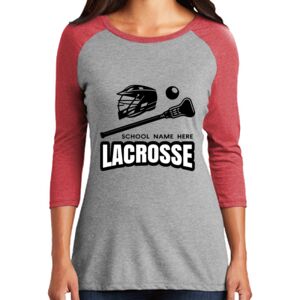 TriBlend Women's 3/4 Raglan Tee Thumbnail