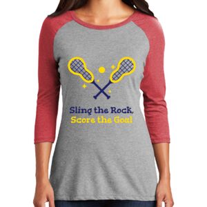 TriBlend Women's 3/4 Raglan Tee Thumbnail