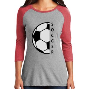 TriBlend Women's 3/4 Raglan Tee Thumbnail