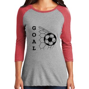 TriBlend Women's 3/4 Raglan Tee Thumbnail