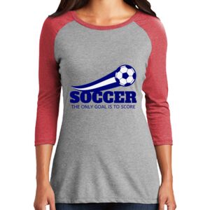 TriBlend Women's 3/4 Raglan Tee Thumbnail