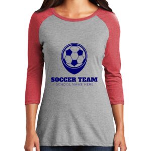 TriBlend Women's 3/4 Raglan Tee Thumbnail