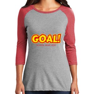 TriBlend Women's 3/4 Raglan Tee Thumbnail