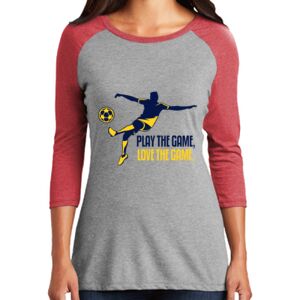 TriBlend Women's 3/4 Raglan Tee Thumbnail