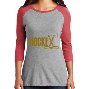TriBlend Women's 3/4 Raglan Tee Thumbnail