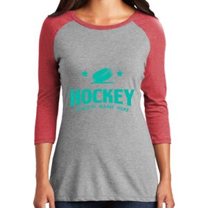 TriBlend Women's 3/4 Raglan Tee Thumbnail