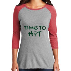 TriBlend Women's 3/4 Raglan Tee Thumbnail